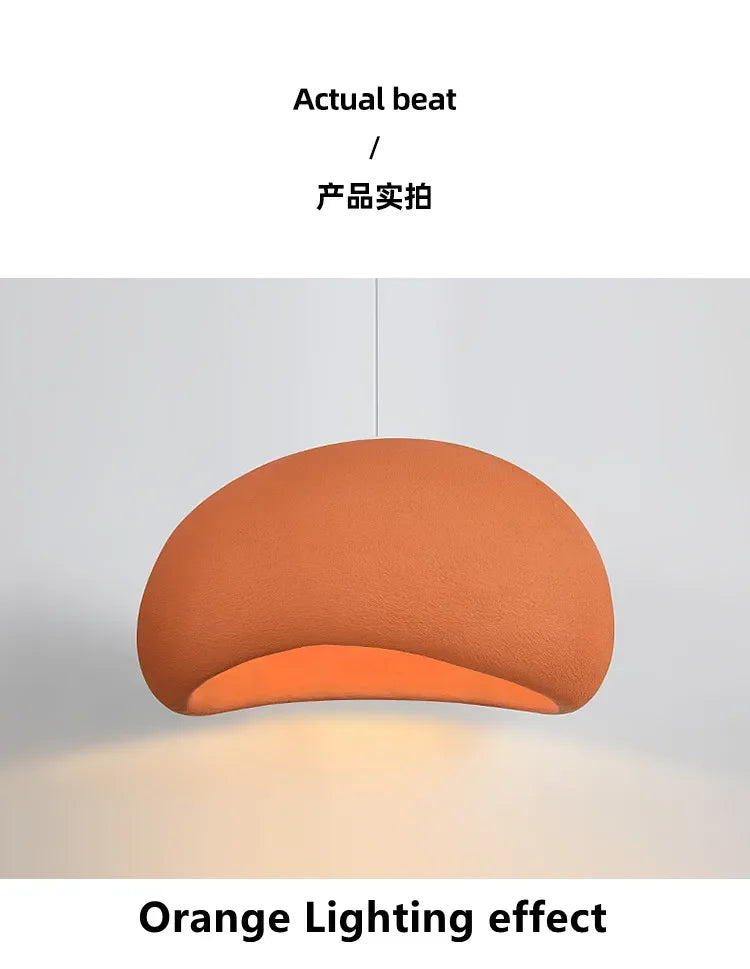 Minimalist Wabi-Sabi LED Chandeliers