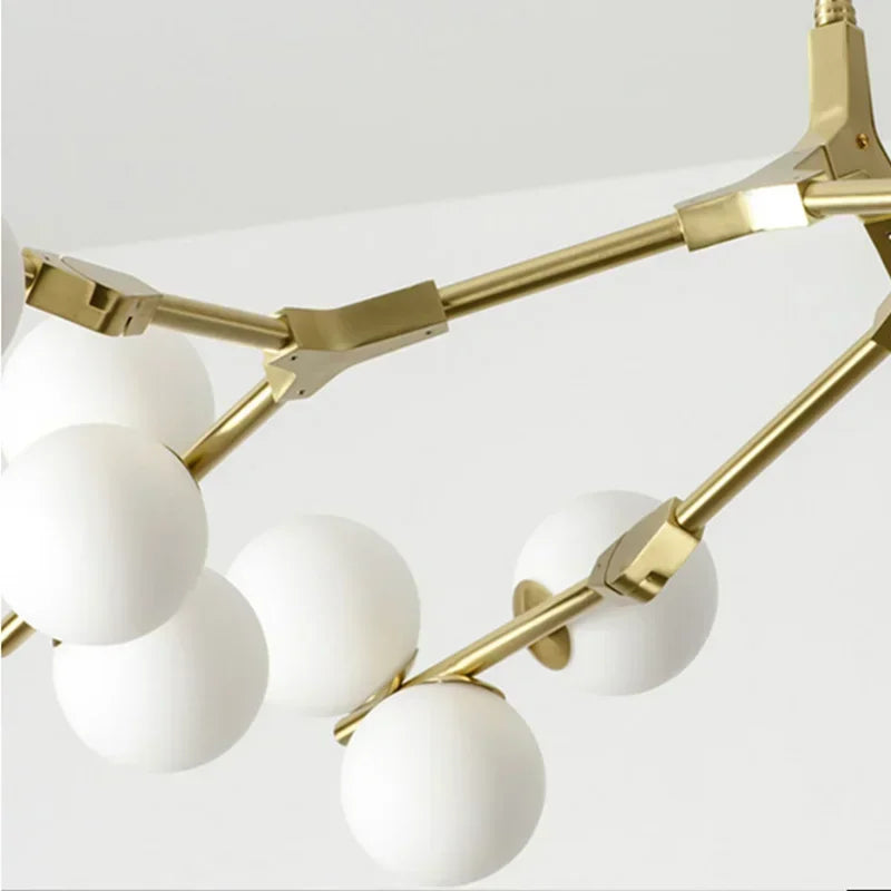 Modern Tree Branches LED Glass Pendant Lamps