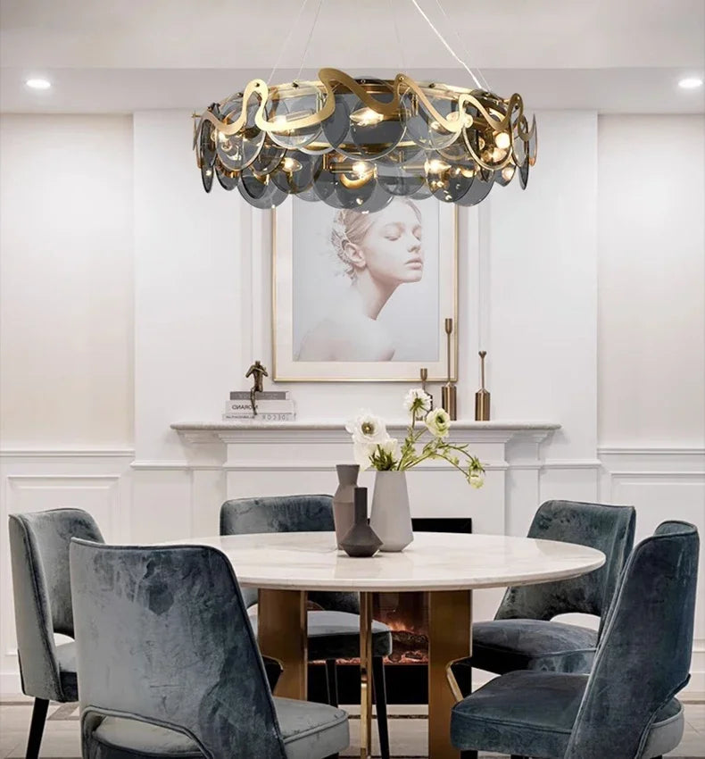 New Modern Remote Control Chandeliers