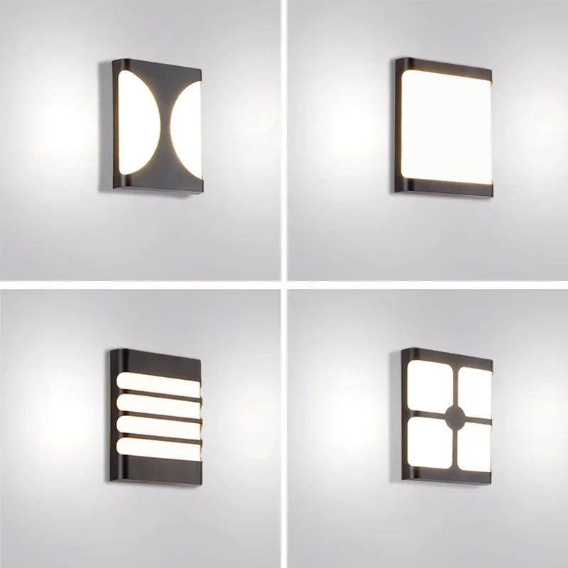 Modern LED Wall Lamp Outdoor Waterproof Wall Sconce