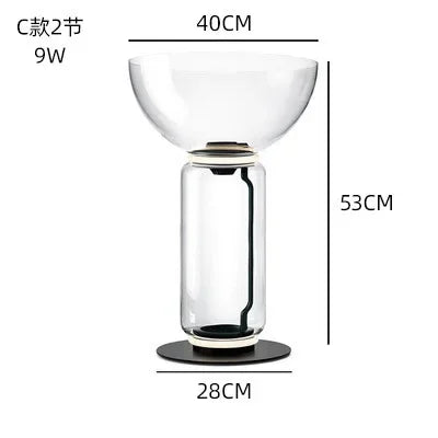Noctambule Pendant light Nordic glass hanging light for Dining Room Designer lamp Home room decoration Noctambule Floor Lamp