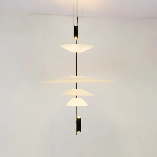 Modern Saucer Style Chandeliers
