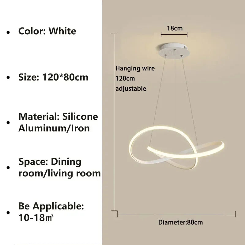 Modern Infinity LED Pendant Light