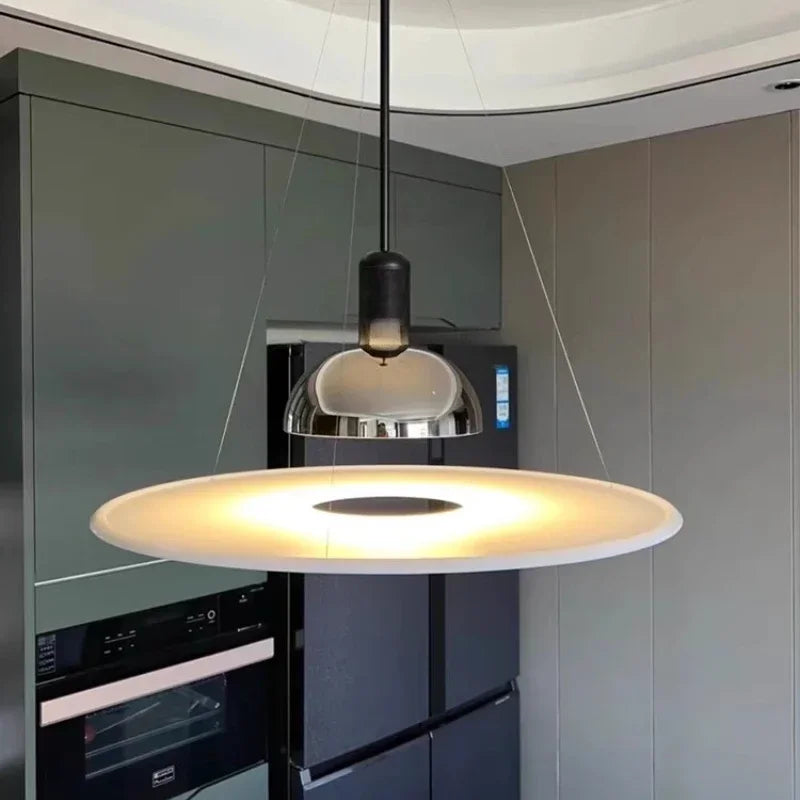 Italy Frisbi Flying Saucer Pendant Lamp