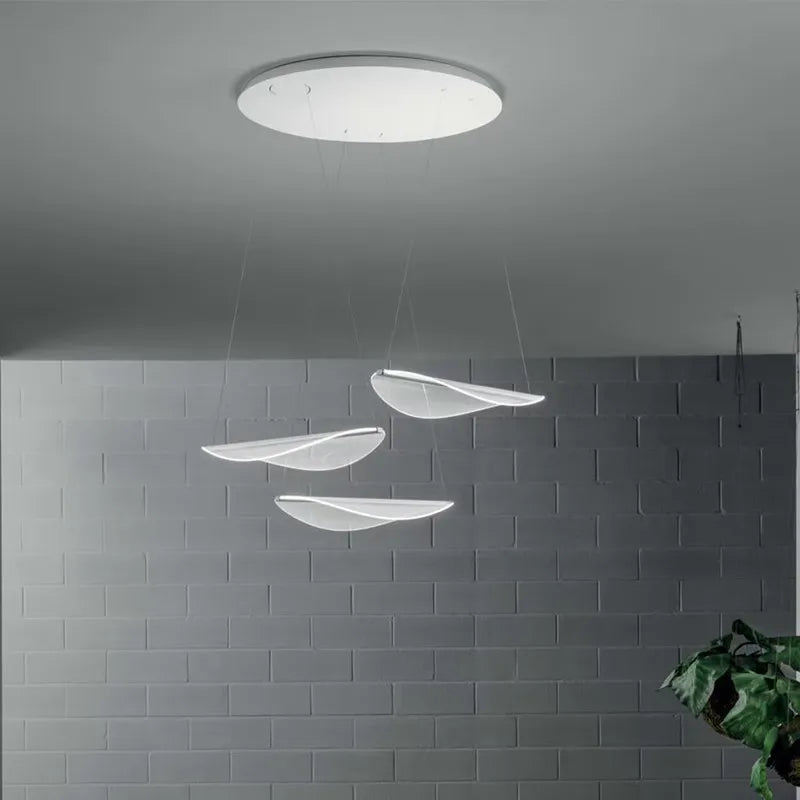 Acrylic Flower Shade Pendant Lamp Nordic