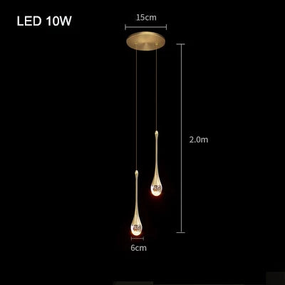 Modern Bubble Crystal Pendant Lights Indoor Hanging Lamp For Dining Room Bedroom Shop Bar Cafe Drop Pendant Lamp Home Decoration
