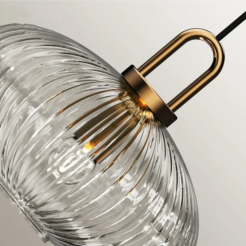 Glass Pendant Light Japanese Lamp