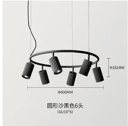Nordic Brief Spot Chandelier Lighting Designer Rotatable Lights Fixture/Suspension For Living Room/Bedroom/Dinning Room