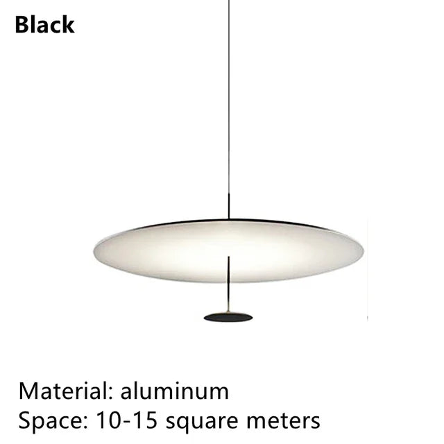 Black and Gold Suspension Minimalist Pendant Lights