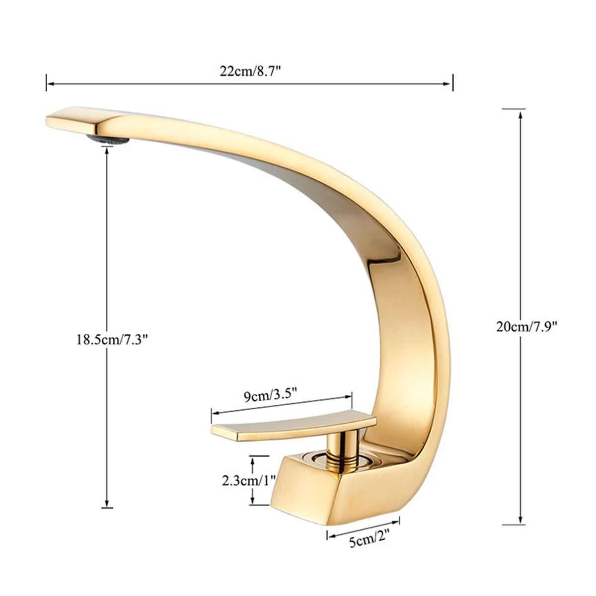 FMHJFISD Chrome Basin Faucet Stainless Steel Hot Cold Water Mixer Tap Single Handle Deck Mounted Washbasin Crane For Bathroom