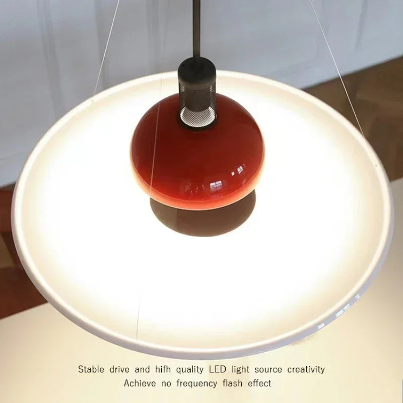 Italy Frisbi Flying Saucer Pendant Lamp