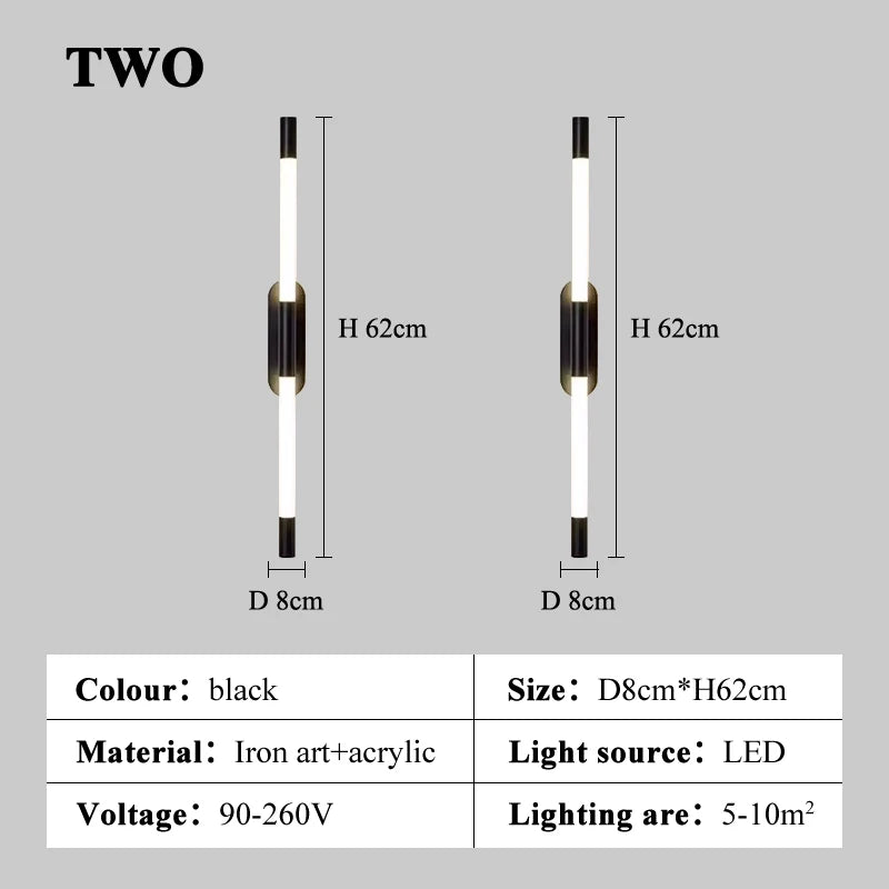 Long Staircase Pendant Light Modern Nordic Ceiling Light