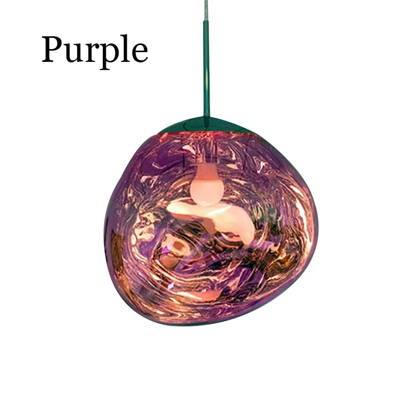 Nordic Lava Lamp LED Pendant Lights Modern Light PVC Lighting Living Room Indoor Decor Home Fixtures Loft Kitchen Hanging Lamp