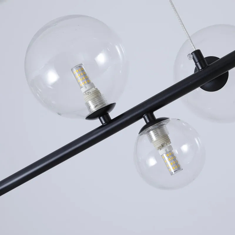 Modern Glass Ball Led Pendant Lights