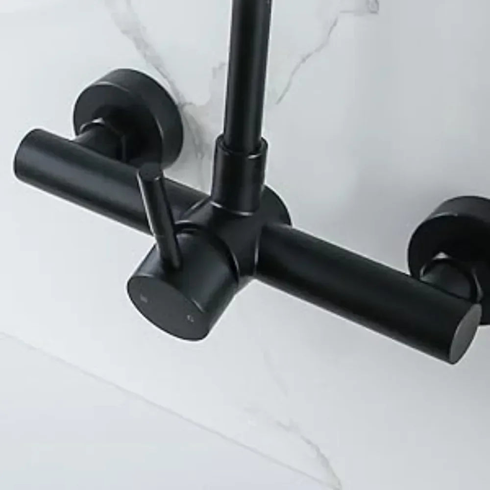 Kitchen Faucet Hot and Cold Water Household Wall Mounted Tap Bathroom Faucet Shower Faucet Bathroom Accessories