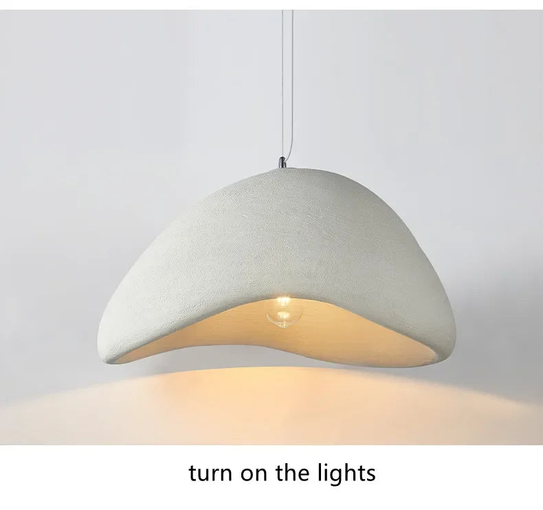 Modern Handmade Japan Style Wabi-Sabi Chandelier