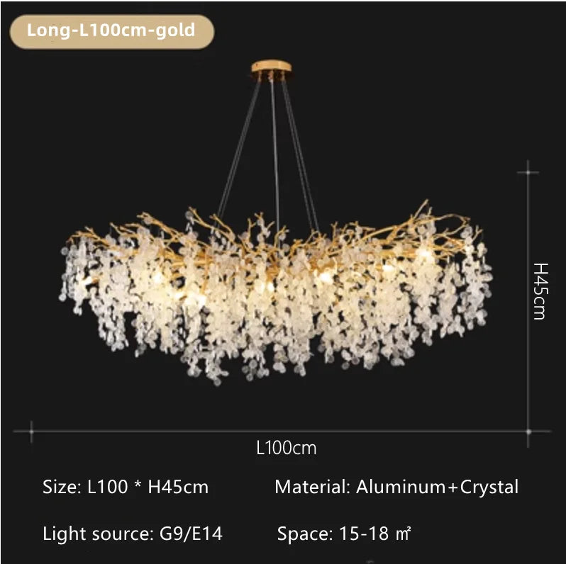 Nordic Industrial Modern Chandeliers for Living Room Dinning Hotel Hall Tree Branch Pendant Lamps Indoor Lighting Lustre Fixture
