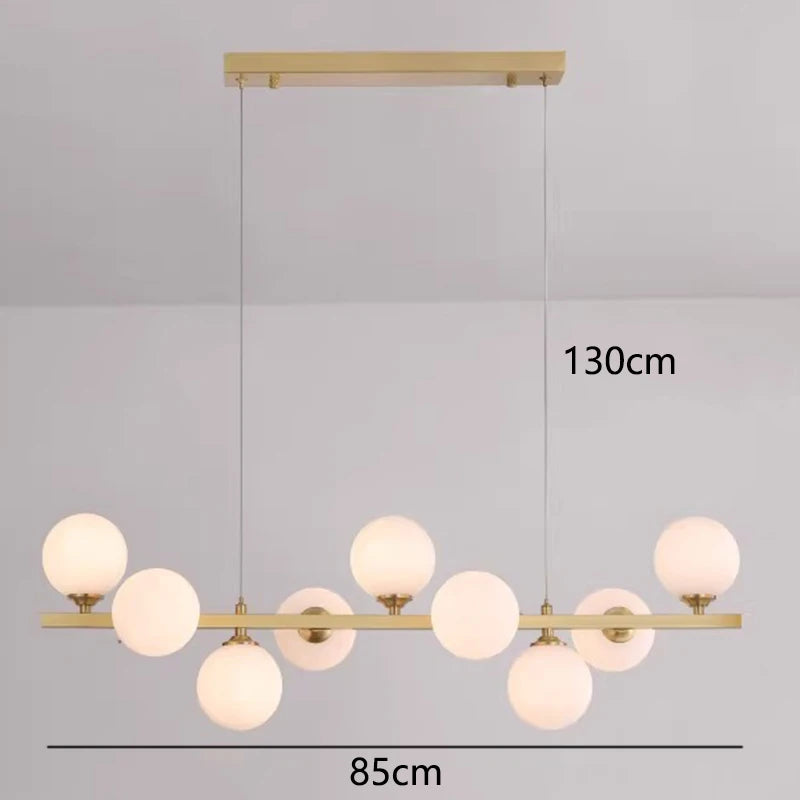 Modern Remote Dimmable Chandeliers