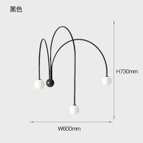 Comet Nordic LED Chandelier