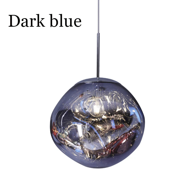Nordic Lava Lamp LED Pendant Lights Modern Light PVC Lighting Living Room Indoor Decor Home Fixtures Loft Kitchen Hanging Lamp
