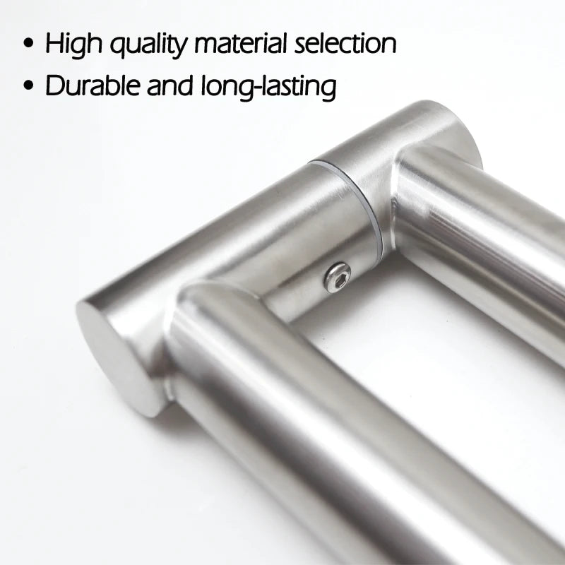 Baokemo Folding into the Wall Faucet 304 Stainless Steel Universal Rotation Faucet Kitchen Concealed Single Cold Faucet