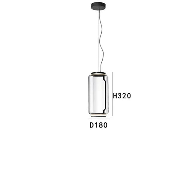 Noctambule Pendant light Nordic glass hanging light for Dining Room Designer lamp Home room decoration Noctambule Floor Lamp
