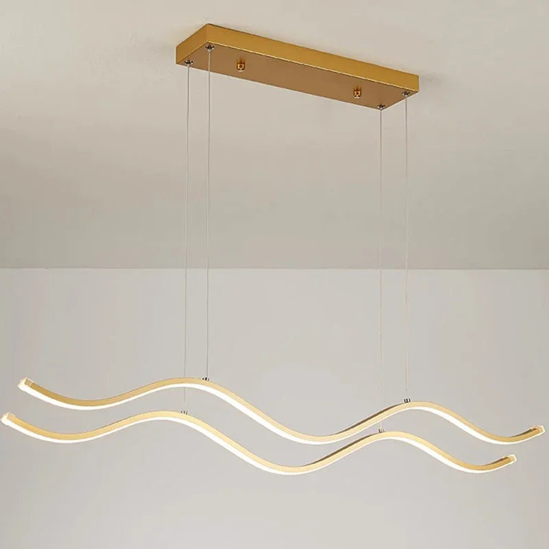 Nordic Style Minimalism Led Pendant Lights for For Living Dining Room Coffee Tables Kitchen Chandelier Home Decor Light Fixture