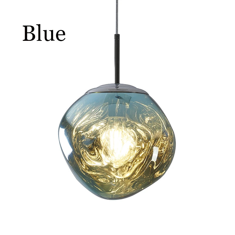 Nordic Lava Lamp LED Pendant Lights Modern Light PVC Lighting Living Room Indoor Decor Home Fixtures Loft Kitchen Hanging Lamp