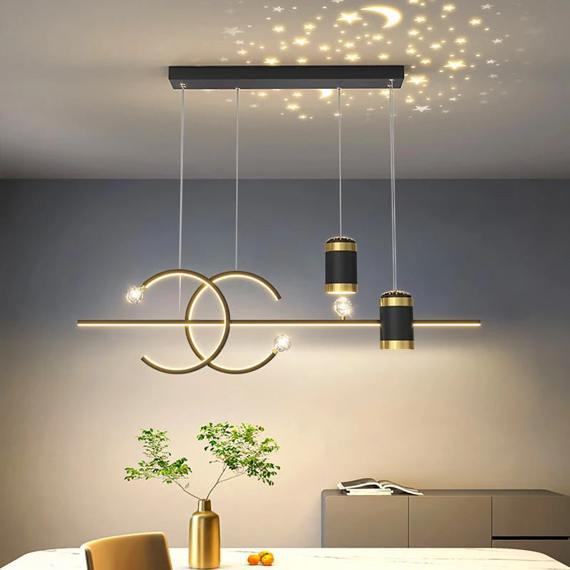Modern Celestial Pendant Chandeliers