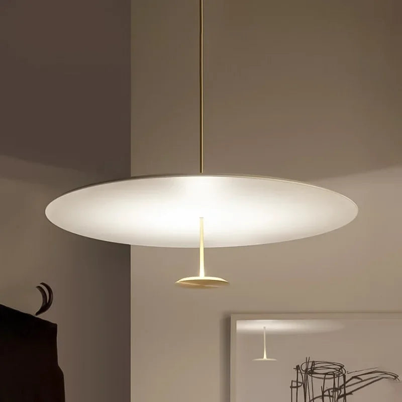 Black and Gold Suspension Minimalist Pendant Lights