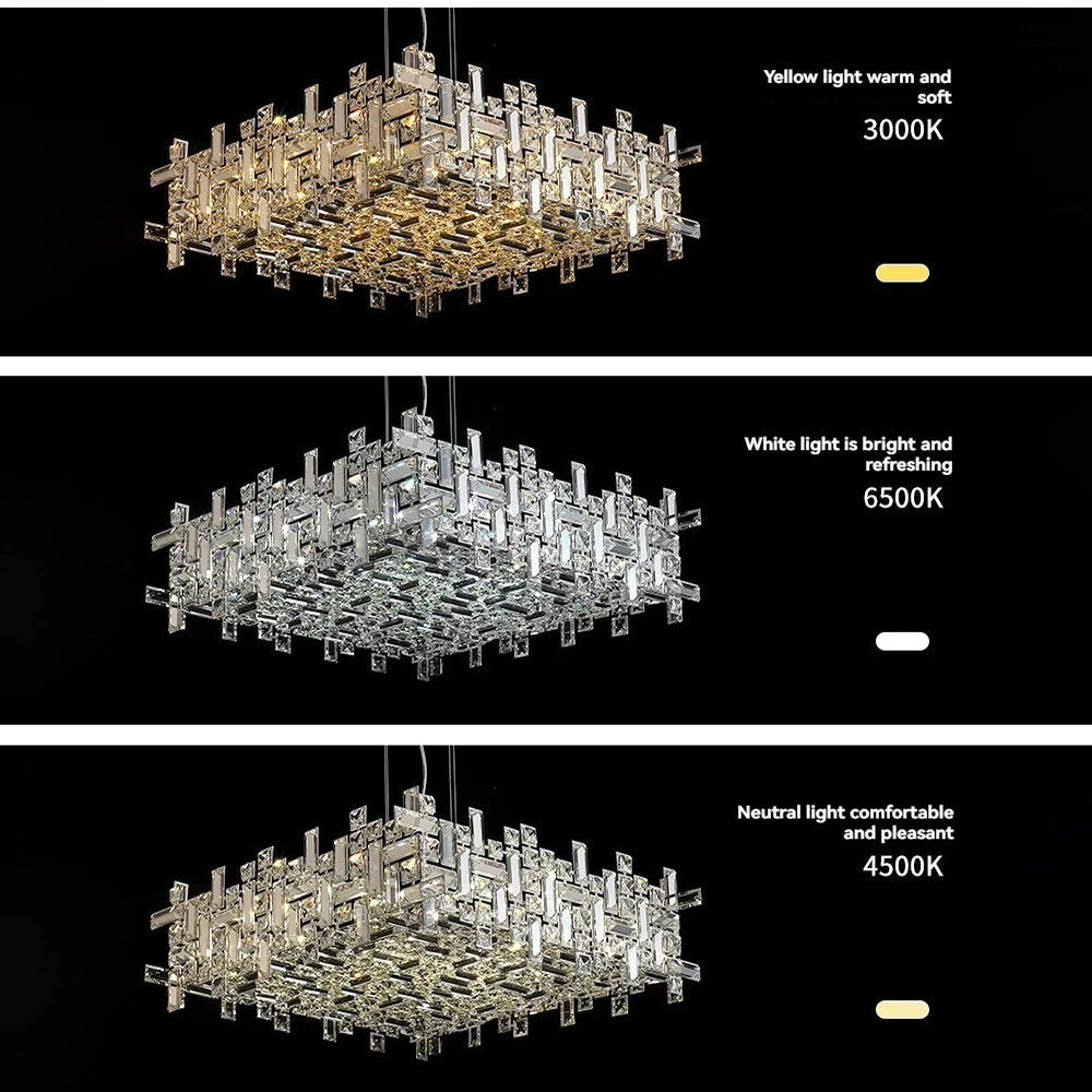 Modern Luxury Crystal Chandelier
