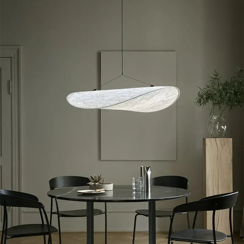 Tense Pendant Lamp Pendant Lamp Nordic Vertigo led silk pendant light For Living Room Bedroom Home minimalist Decoration