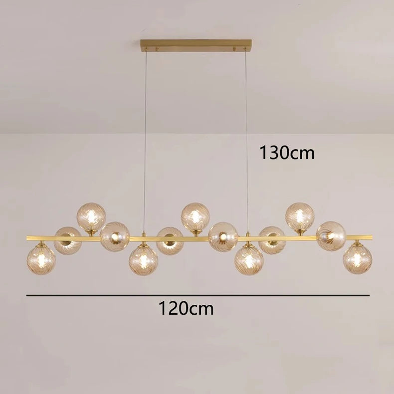 Modern Remote Dimmable Chandeliers