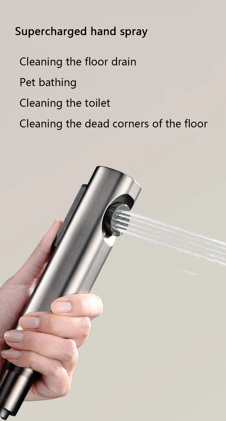 Wall-Mounted Waterfall Shelf Bathroom Mixer Faucet Digital Display Shower Set,Copper Bathroom Showers Sets Bathroom Accessories