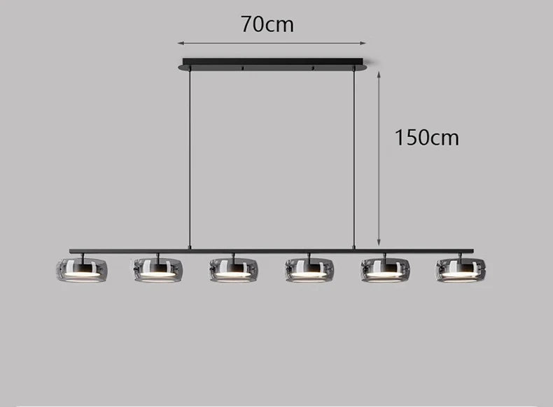 Nordic 5 Head Pendant Lamp