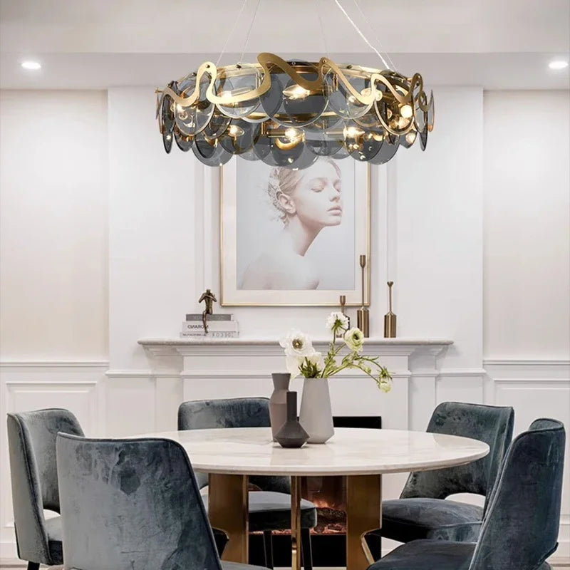 New Modern Remote Control Chandeliers