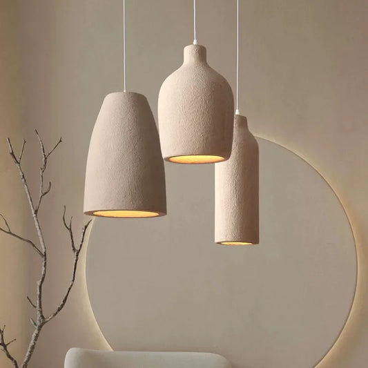Wabi-Sabi Cream Varying Style LED Chandelier