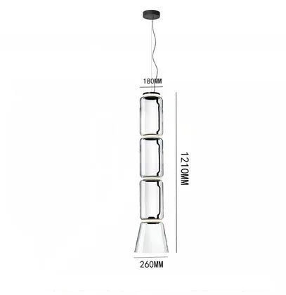 Noctambule Pendant light Nordic glass hanging light for Dining Room Designer lamp Home room decoration Noctambule Floor Lamp