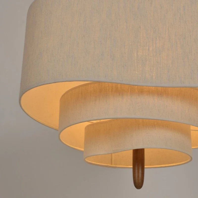 Margin Pendant Japanese Linen Cloth Lamp