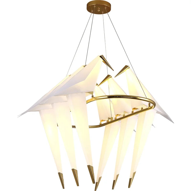 Modern Bird Cage Chandelier