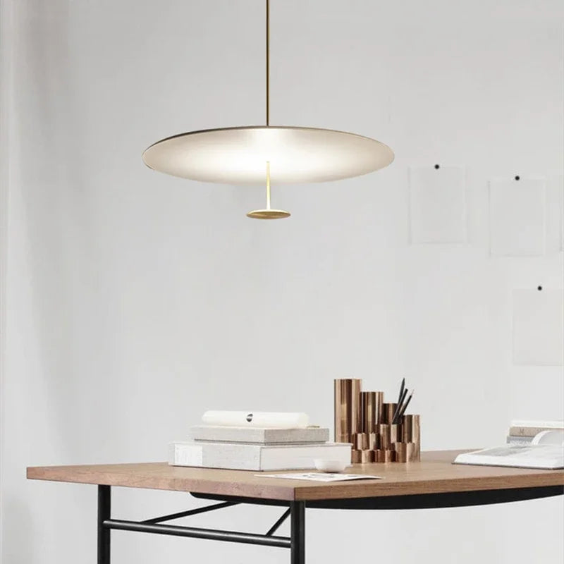 Black and Gold Suspension Minimalist Pendant Lights