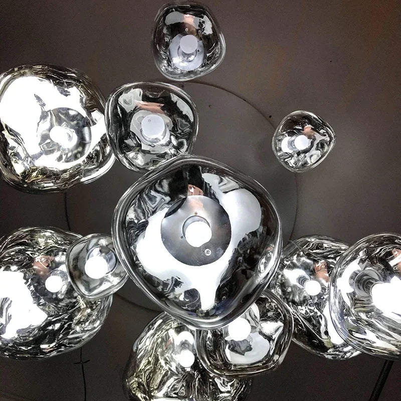 Nordic Lava Glass Chandelier