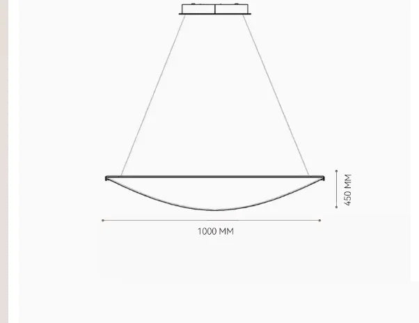 Acrylic Flower Shade Pendant Lamp Nordic