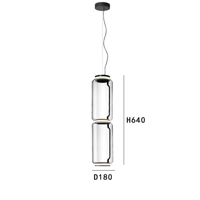 Noctambule Pendant light Nordic glass hanging light for Dining Room Designer lamp Home room decoration Noctambule Floor Lamp