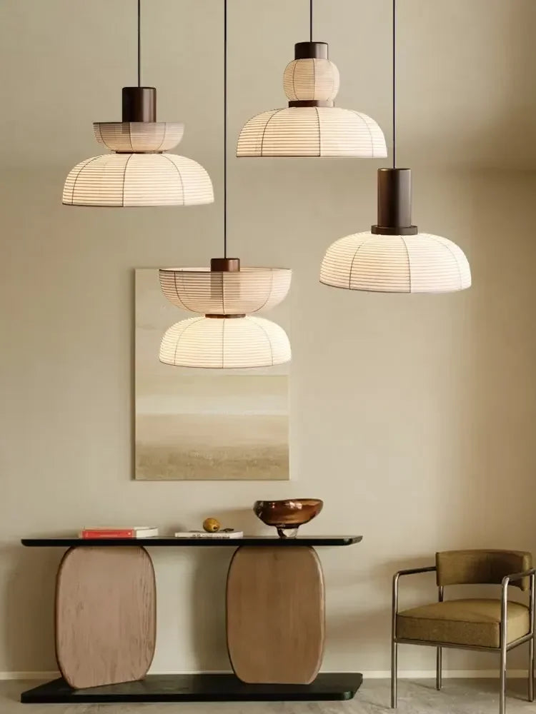 Wabi-Sabi Japanese Style Homestay Ceiling Lamp