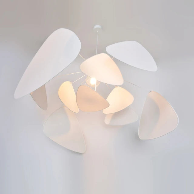 Modern Living Room Pendant Lamp Dining Room Leaf Grid Rural Hand Made Rattan Art Screen Cchandelier Bedroom Home Decor 110V 240V