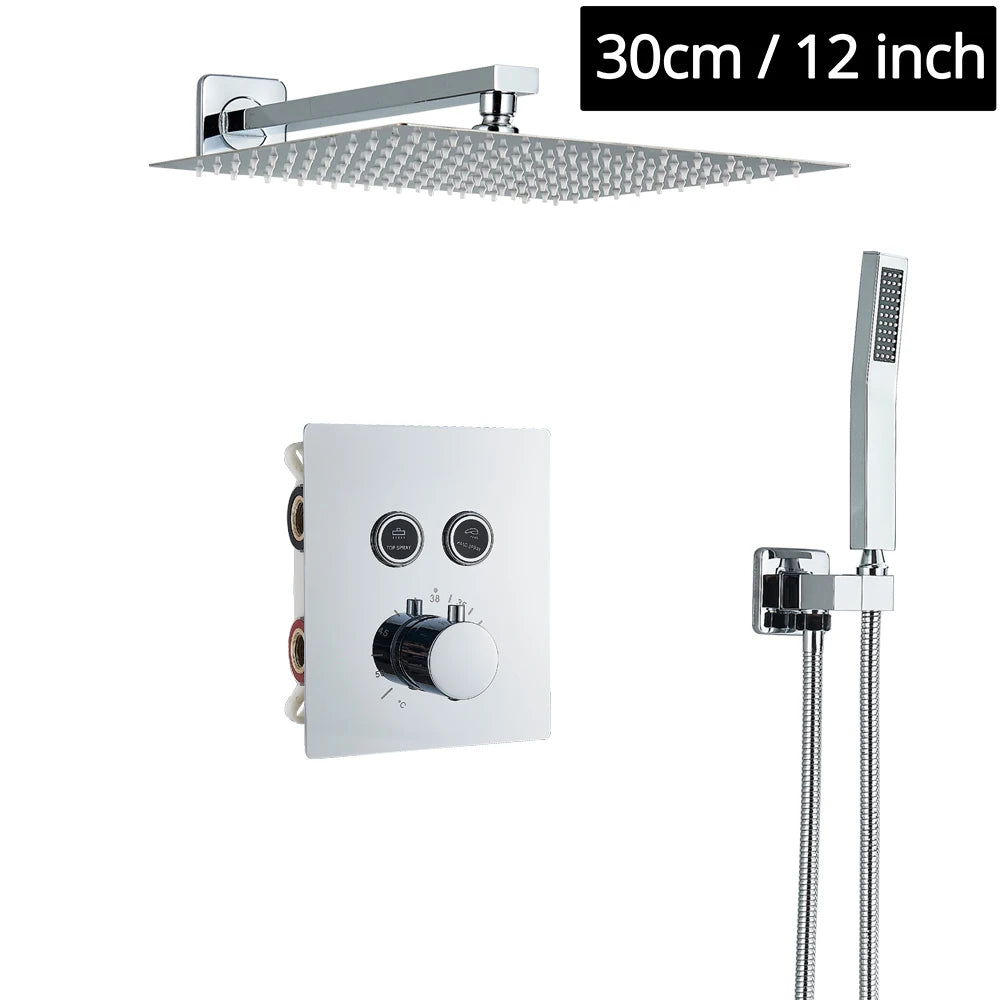 Promotion Shower Faucet Floor Mounted Bathtub Faucet Wall Bath Shower Set Ship From Brazil / EU /CA/MX Warehouse
