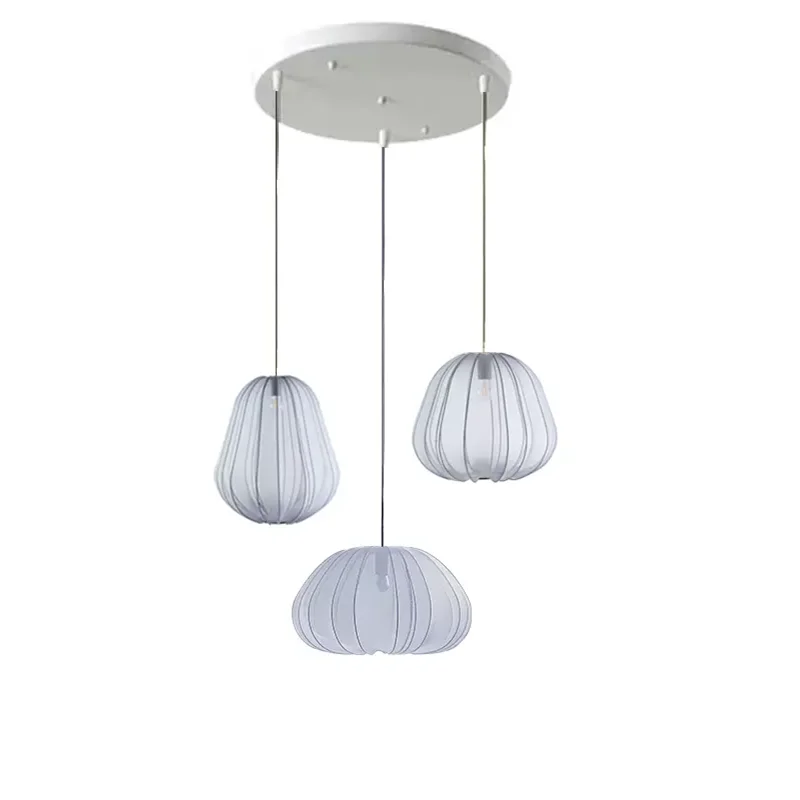 Bolia Balloon Pendant Lamp wabi sabi silk lantern Creative Fabric Lamp Living Room Bedroom Staircase Aisle Restaurant lighting