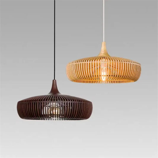 Clava Log Wood Pendant Lamp