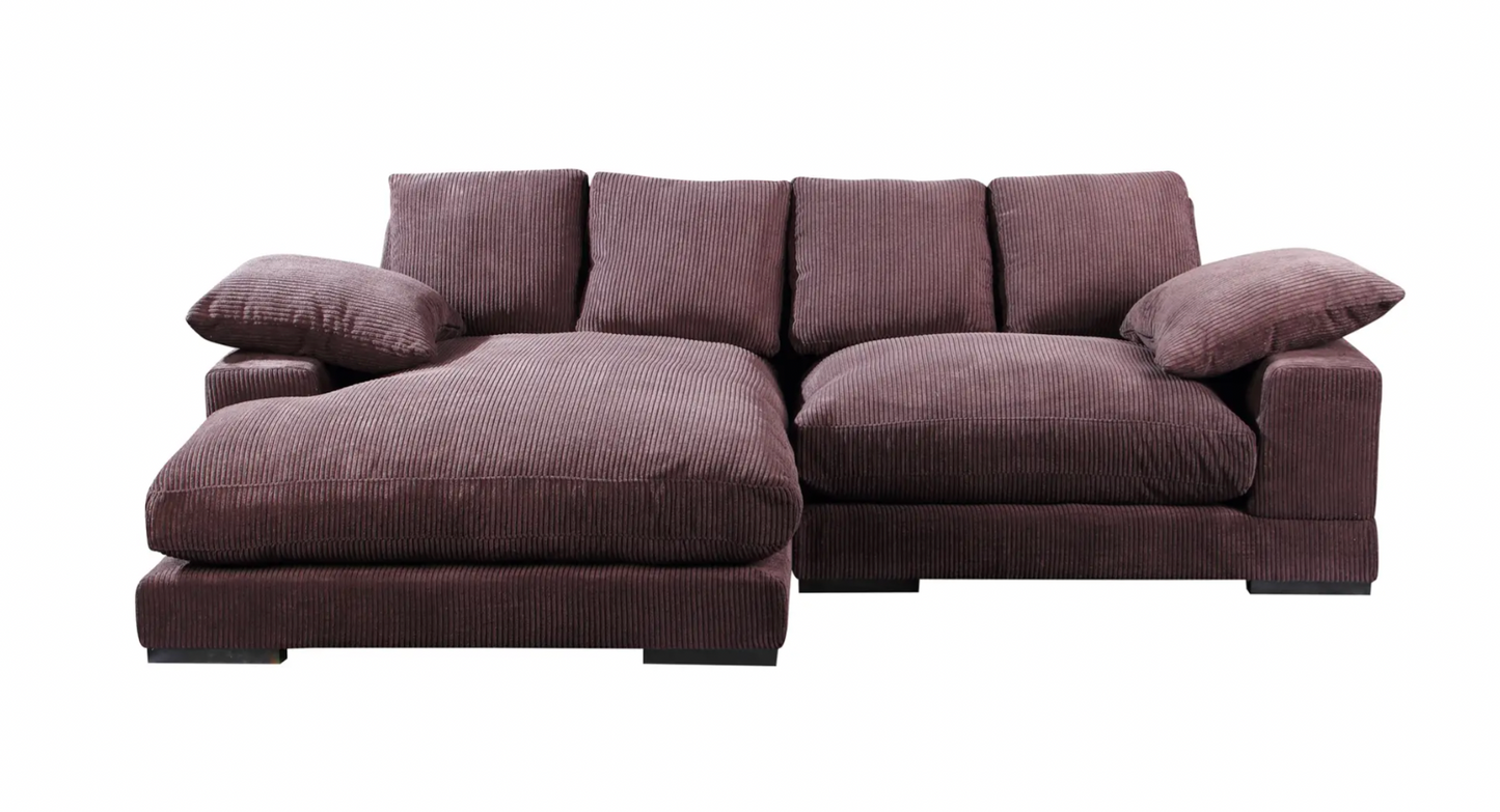 Plunge Sectional Cappuccino